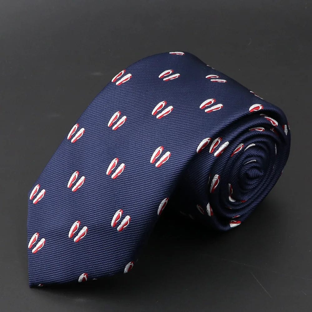 ZONFAZ Fashion Men's Animal Fruit Patten Silk Ties