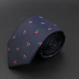 ZONFAZ Fashion Men's Animal Fruit Patten Silk Ties