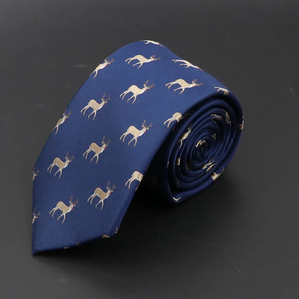 ZONFAZ Fashion Men's Animal Fruit Patten Silk Ties