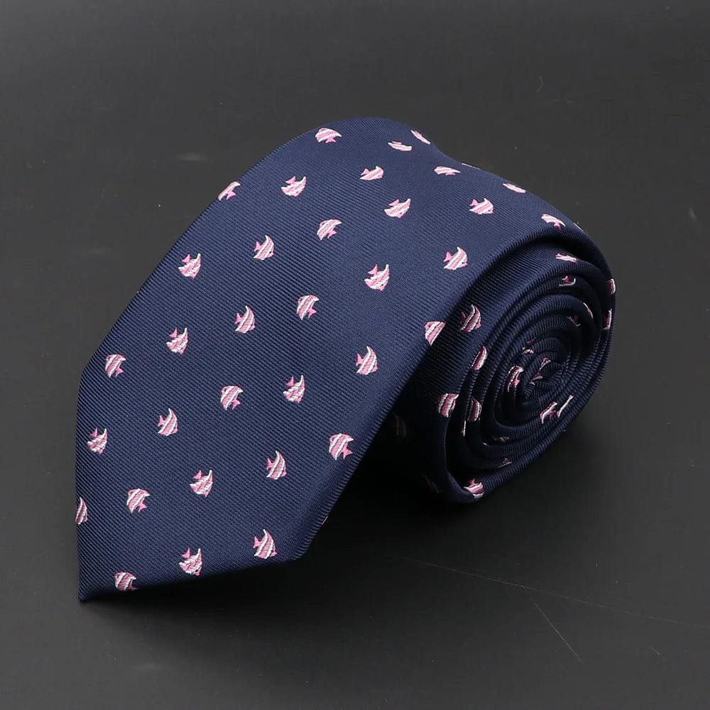 ZONFAZ Fashion Men's Animal Fruit Patten Silk Ties