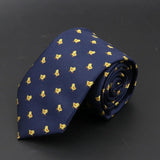 ZONFAZ Fashion Men's Animal Fruit Patten Silk Ties