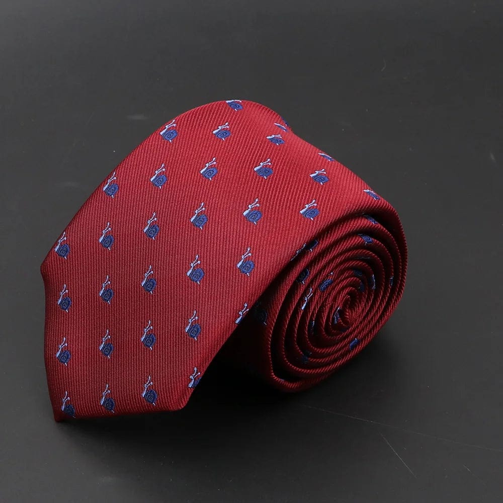 ZONFAZ Fashion Men's Animal Fruit Patten Silk Ties