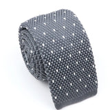 ZONFAZ Fashion Men's Knitted Tie Skinny Knit Necktie