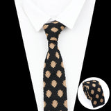 ZONFAZ Fashion Men's Knitted Tie Skinny Knit Necktie