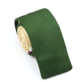 ZONFAZ Fashion Men's Knitted Tie Skinny Knit Necktie