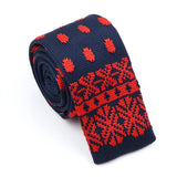 ZONFAZ Fashion Men's Knitted Tie Skinny Knit Necktie