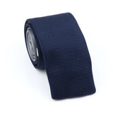 ZONFAZ Fashion Men's Knitted Tie Skinny Knit Necktie