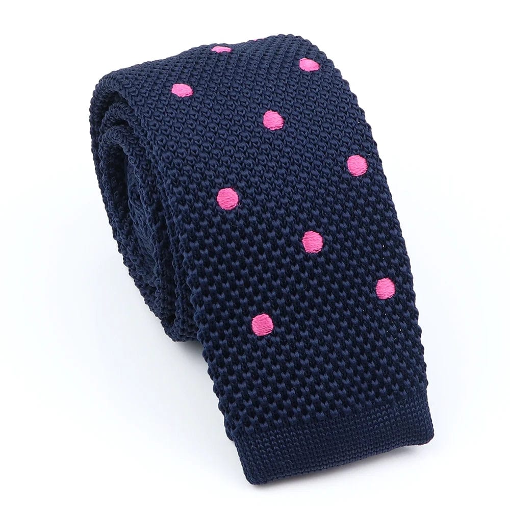 ZONFAZ Fashion Men's Knitted Tie Skinny Knit Necktie