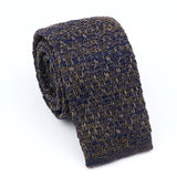 ZONFAZ Fashion Men's Knitted Tie Skinny Knit Necktie