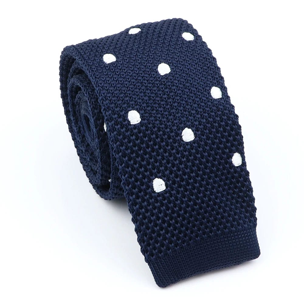 ZONFAZ Fashion Men's Knitted Tie Skinny Knit Necktie