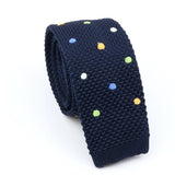 ZONFAZ Fashion Men's Knitted Tie Skinny Knit Necktie