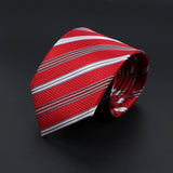 ZONFAZ Fashion Pink Silk Neckties for Men Women Skinny Classic Striped Ties For Wedding Party Formal Neck Accessories