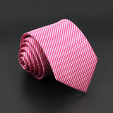 ZONFAZ Fashion Silk Necktie For Men Formal Skinny Striped Paisley Ties