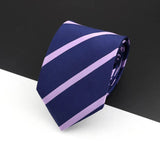 ZONFAZ Fashion Silk Necktie For Men Formal Skinny Striped Paisley Ties