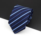 ZONFAZ Fashion Silk Necktie For Men Formal Skinny Striped Paisley Ties