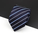 ZONFAZ Fashion Silk Necktie For Men Formal Skinny Striped Paisley Ties