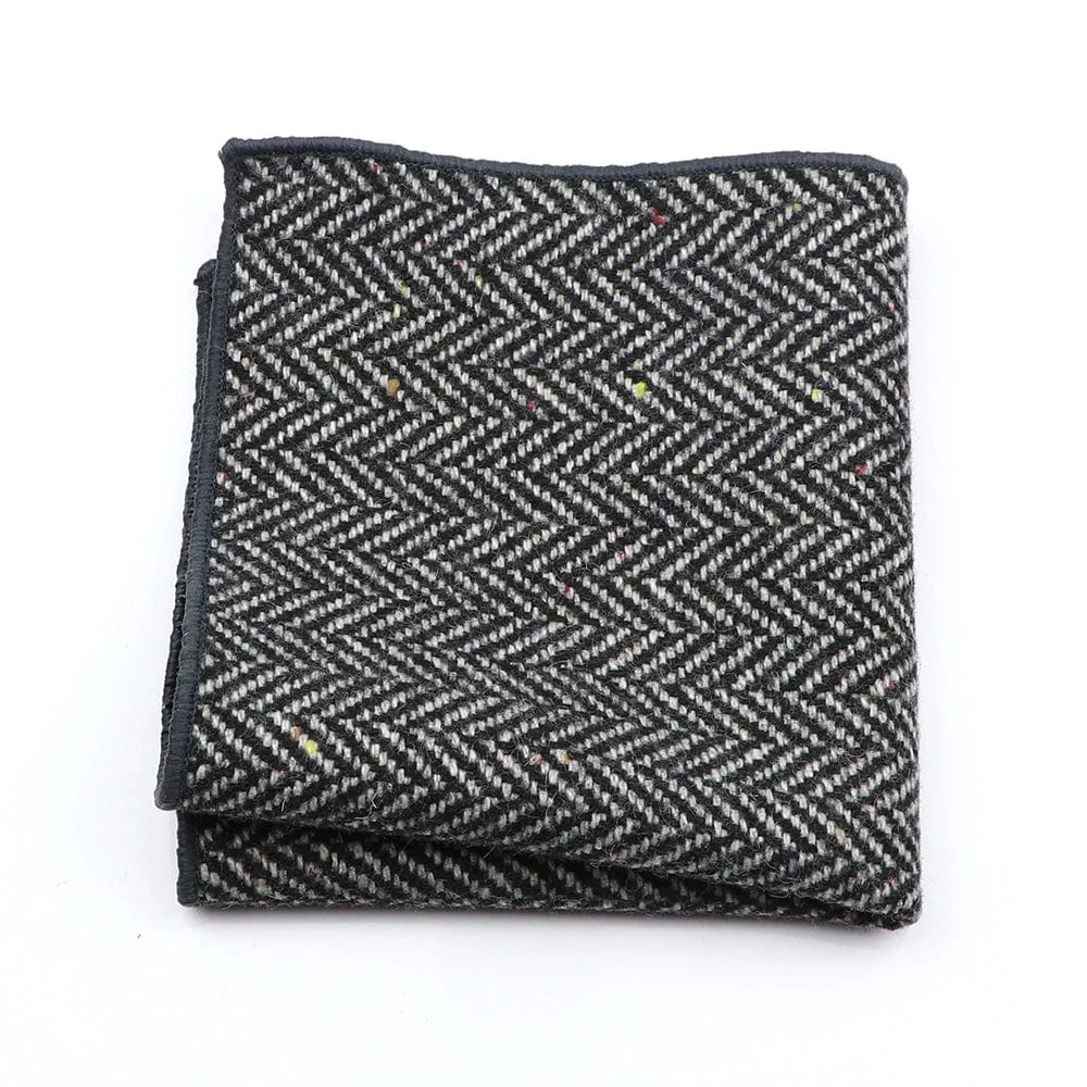 ZONFAZ Fashion Soft Quality Wool Striped Handkerchief