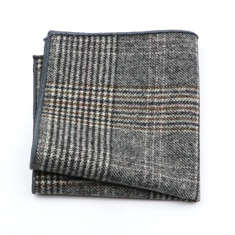 ZONFAZ Fashion Soft Quality Wool Striped Handkerchief