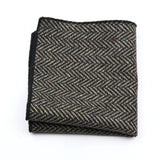 ZONFAZ Fashion Soft Quality Wool Striped Handkerchief