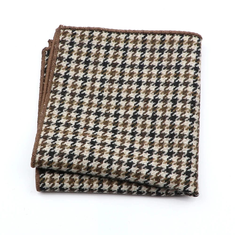 ZONFAZ Fashion Soft Quality Wool Striped Handkerchief