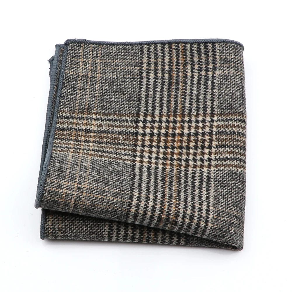 ZONFAZ Fashion Soft Quality Wool Striped Handkerchief