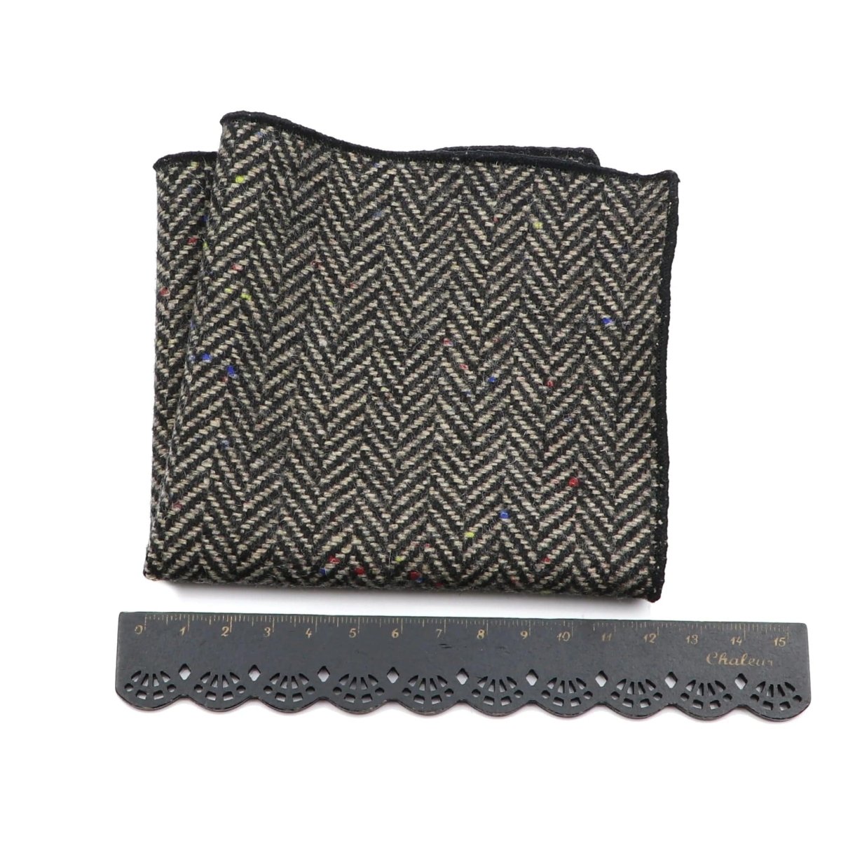 ZONFAZ Fashion Soft Quality Wool Striped Handkerchief