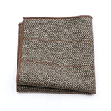 ZONFAZ Fashion Soft Quality Wool Striped Handkerchief