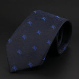 ZONFAZ Fashion Striped Geometric Patterns Silk Ties