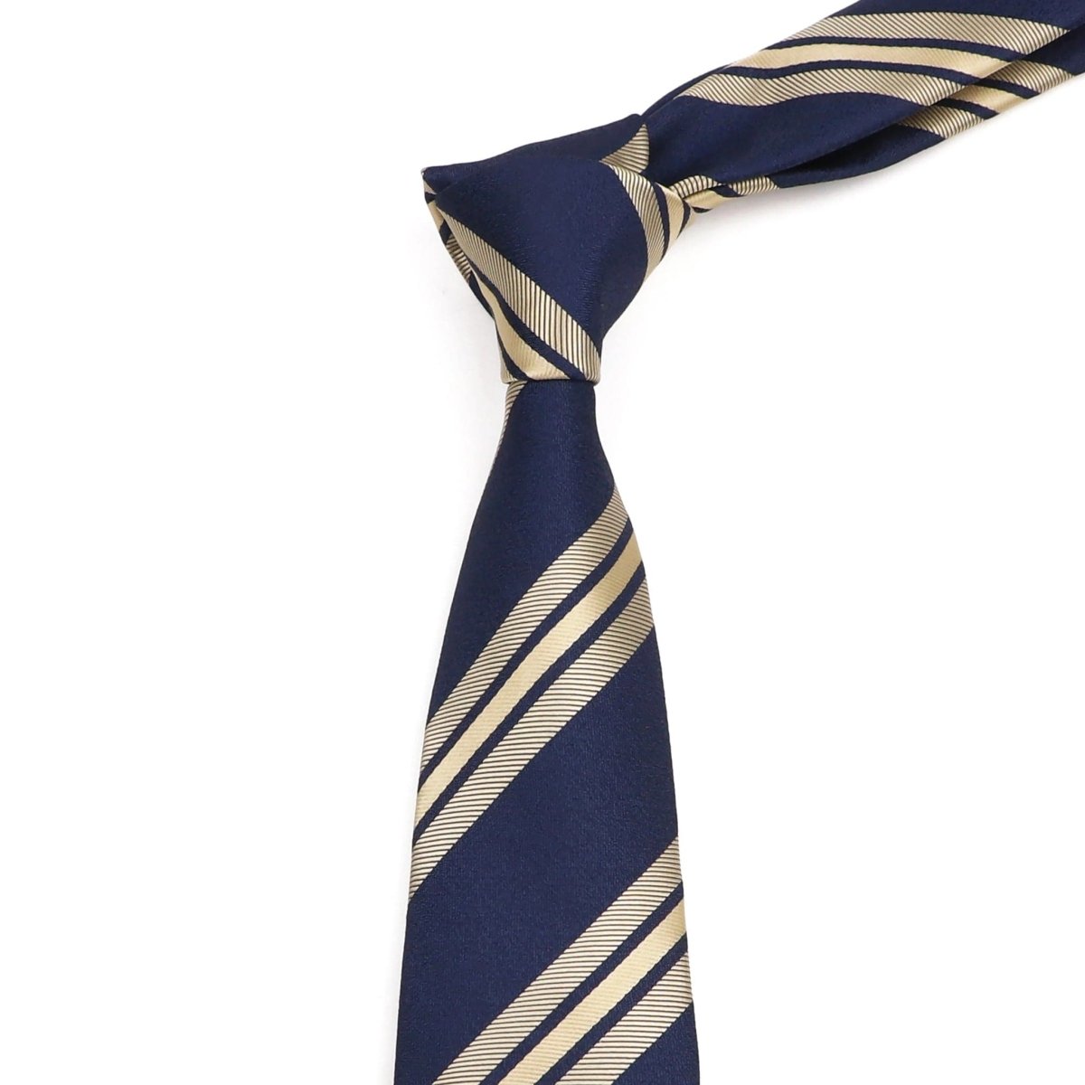 ZONFAZ Fashion Striped Geometric Patterns Silk Ties