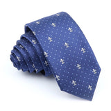 ZONFAZ Fashion Striped Silk Ties 6cm Width