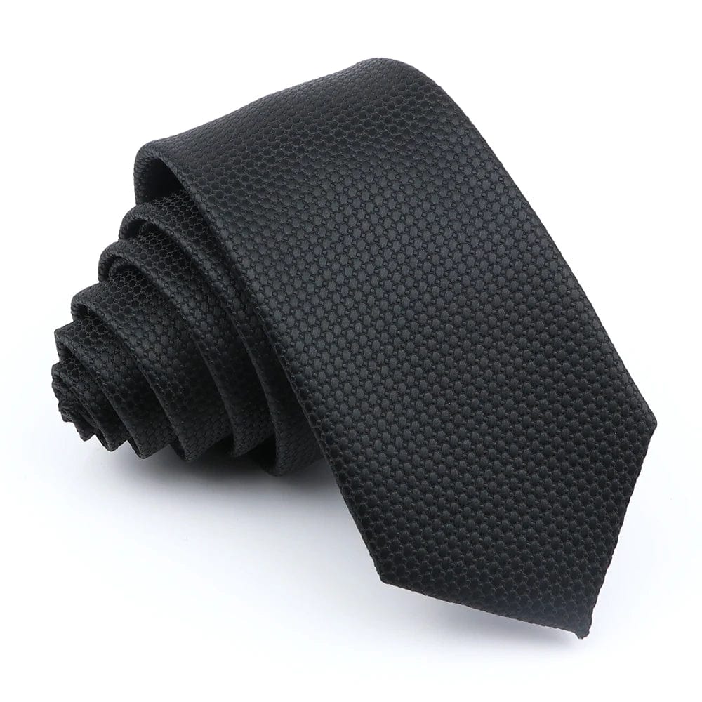 ZONFAZ Fashion Striped Silk Ties 6cm Width