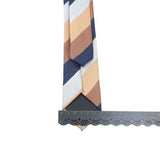 ZONFAZ Fashion Striped Silk Ties 6cm Width