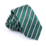 ZONFAZ Fashion Striped Silk Ties 6cm Width