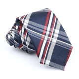 ZONFAZ Fashion Striped Silk Ties 6cm Width