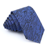 ZONFAZ Fashion Striped Silk Ties 6cm Width