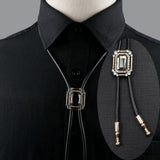 ZONFAZ Fashion Vintage Bolo Tie Popular Western Cowboy Necklace