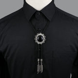 ZONFAZ Fashion Vintage Bolo Tie Popular Western Cowboy Necklace