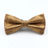 ZONFAZ Floral Cork Wood Bow Ties For Adult Child