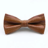 ZONFAZ Floral Cork Wood Bow Ties For Adult Child