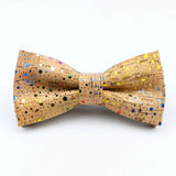 ZONFAZ Floral Cork Wood Bow Ties For Adult Child