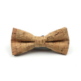 ZONFAZ Floral Cork Wood Bow Ties For Adult Child