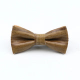 ZONFAZ Floral Cork Wood Bow Ties For Adult Child