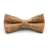 ZONFAZ Floral Cork Wood Bow Ties For Adult Child