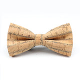 ZONFAZ Floral Cork Wood Bow Ties For Adult Child