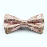 ZONFAZ Floral Cork Wood Bow Ties For Adult Child