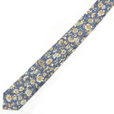 ZONFAZ Floral Necktie for Men Handmade Cotton Skinny Ties 6cm Width