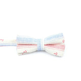 ZONFAZ Funny Cute Linen Cartoon Kids Bowtie Animals Printed Boy Butterfly Bow Ties