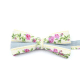 ZONFAZ Funny Cute Linen Cartoon Kids Bowtie Animals Printed Boy Butterfly Bow Ties