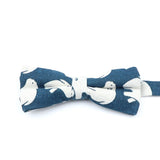 ZONFAZ Funny Cute Linen Cartoon Kids Bowtie Animals Printed Boy Butterfly Bow Ties