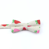 ZONFAZ Funny Cute Linen Cartoon Kids Bowtie Animals Printed Boy Butterfly Bow Ties